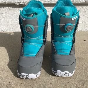 Burton Zipline BOA Snowboard Boots Kids' Size 5